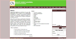 Desktop Screenshot of casanjayindia.com