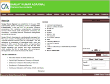 Tablet Screenshot of casanjayindia.com